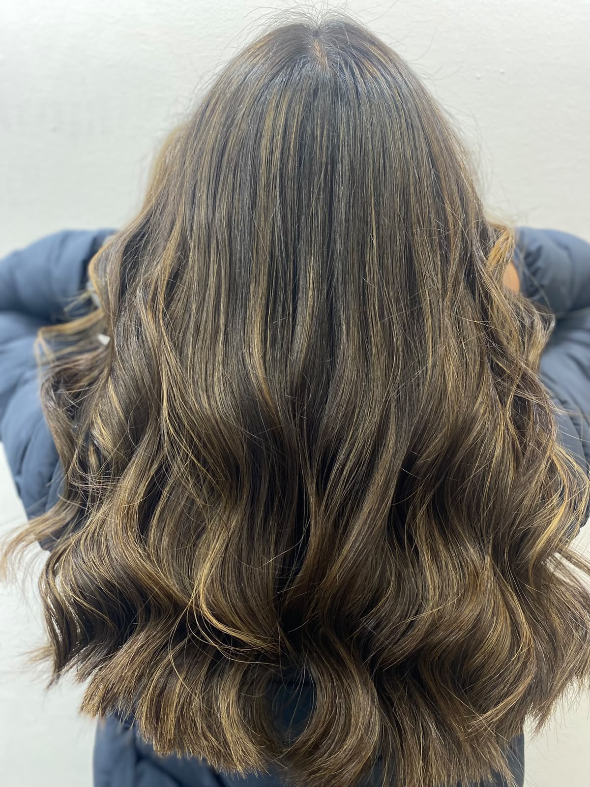 Trabajo de mechas y movimiento natural